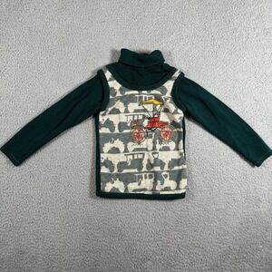 Vintage Kids Shirt 70's Style Turtleneck Size 7 Carriage